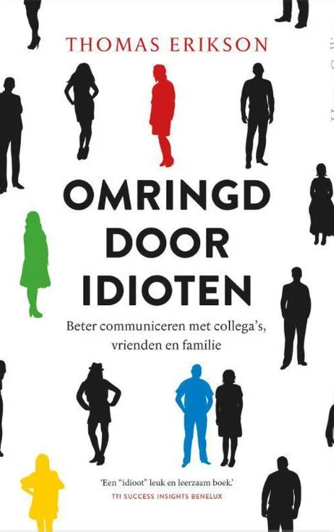 Boekomslag 'Omringd door idioten - Thomas Erikson'